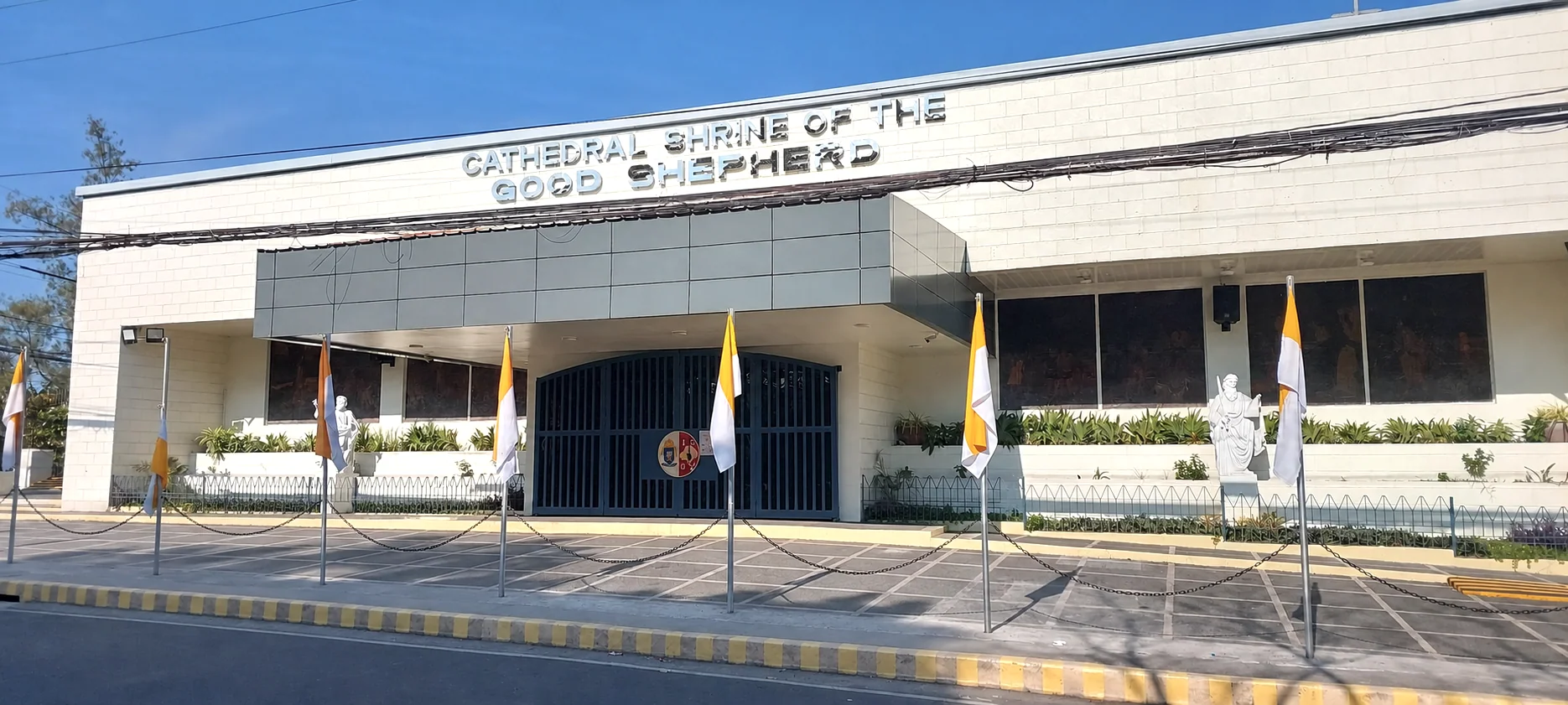 Exterior facade of Cathedral-Shrine and Parish of the Good Shepherd